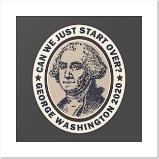 George Washington 2020 Posters and Art